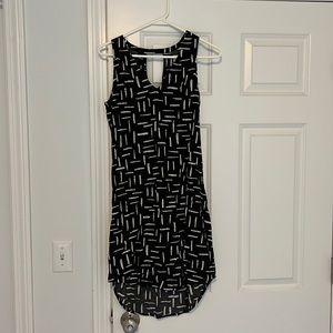 Black tank top dress